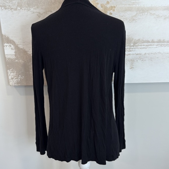 INC Black open cardigan size medium - Picture 3 of 5